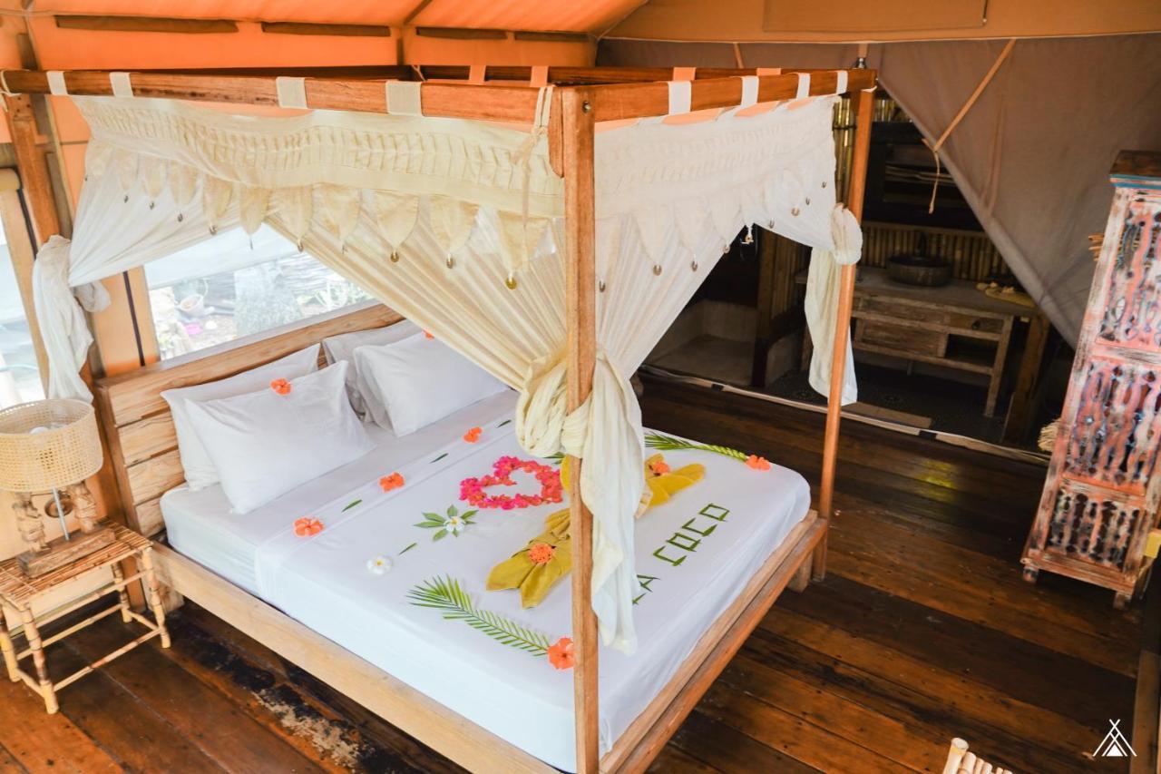 La Cocoteraie Ecolodge - Luxury Glamping Tents Джили Трауанган Екстериор снимка