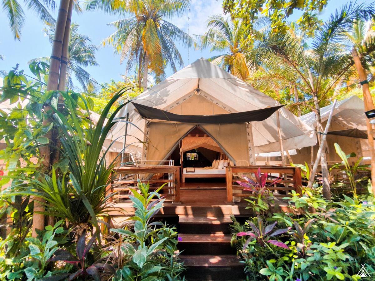 La Cocoteraie Ecolodge - Luxury Glamping Tents Джили Трауанган Екстериор снимка