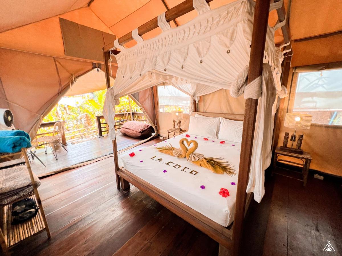 La Cocoteraie Ecolodge - Luxury Glamping Tents Джили Трауанган Екстериор снимка