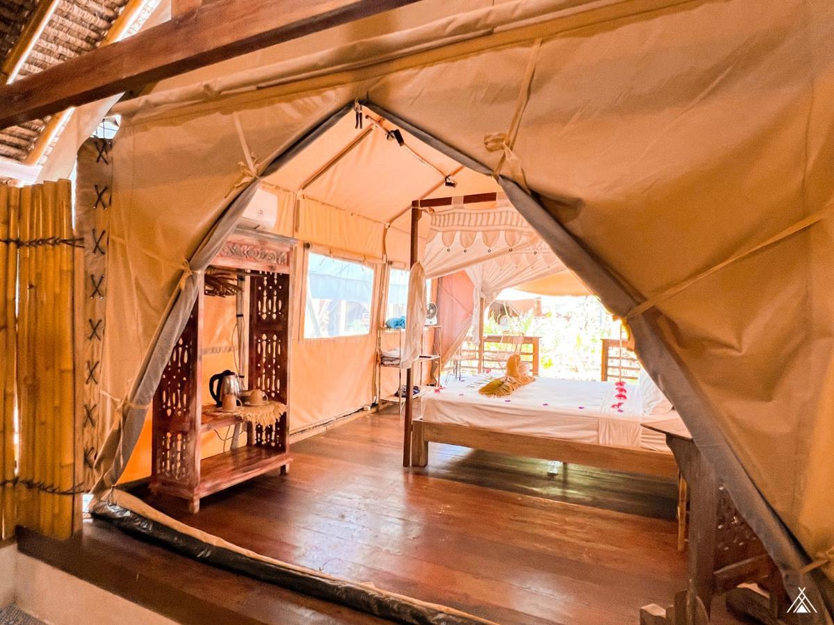 La Cocoteraie Ecolodge - Luxury Glamping Tents Джили Трауанган Екстериор снимка
