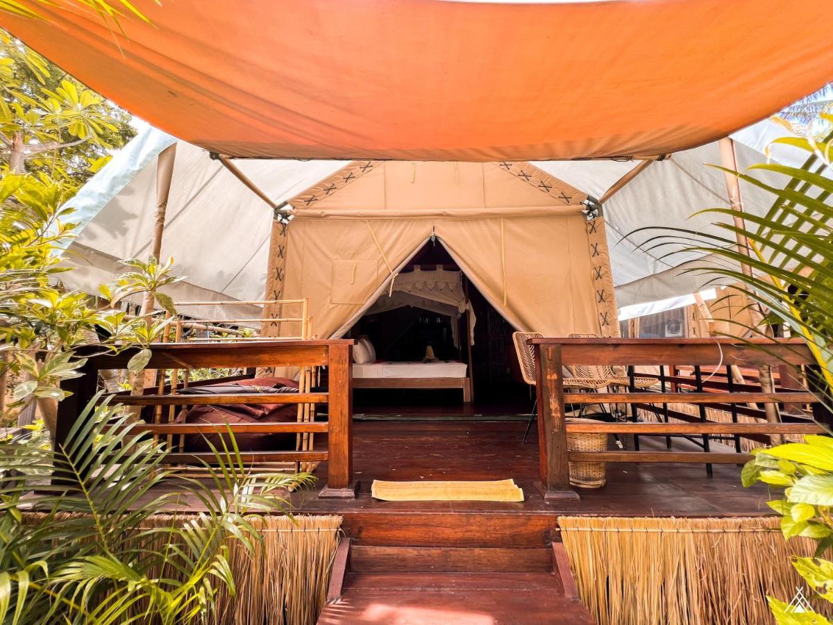 La Cocoteraie Ecolodge - Luxury Glamping Tents Джили Трауанган Екстериор снимка