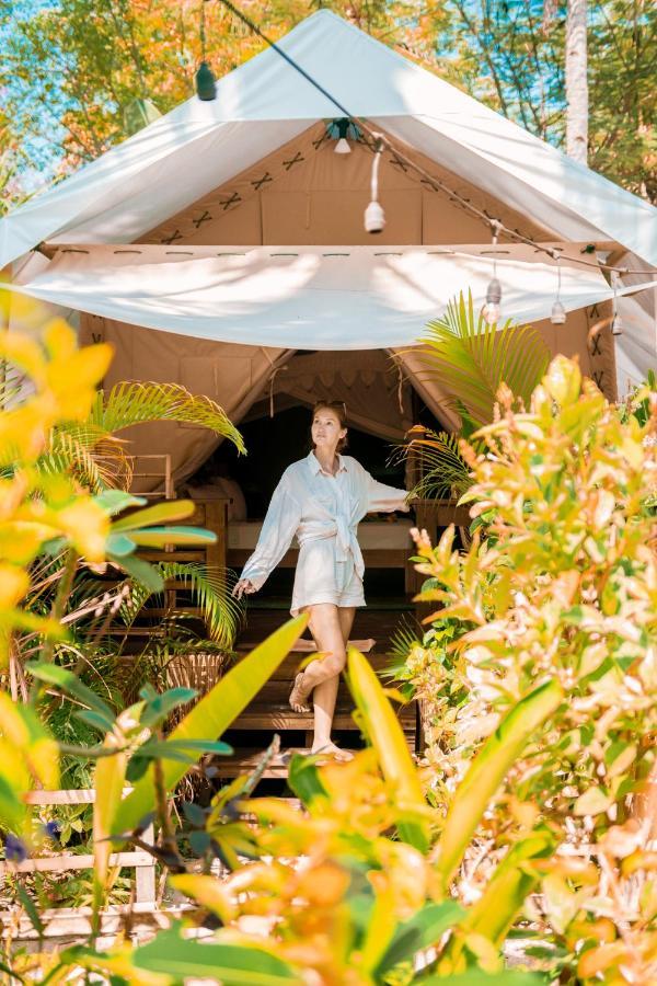 La Cocoteraie Ecolodge - Luxury Glamping Tents Джили Трауанган Екстериор снимка
