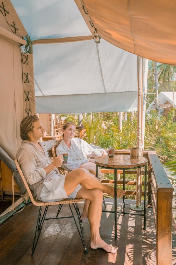 La Cocoteraie Ecolodge - Luxury Glamping Tents Джили Трауанган Екстериор снимка