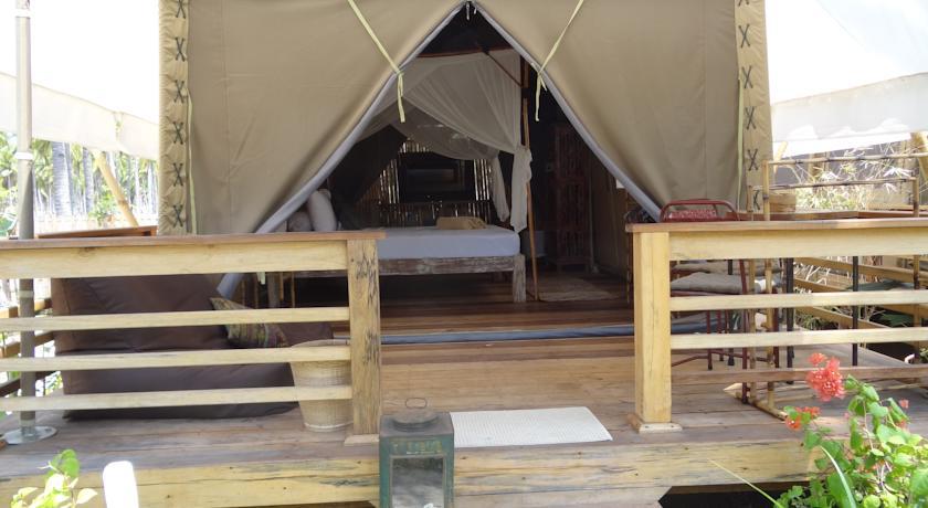 La Cocoteraie Ecolodge - Luxury Glamping Tents Джили Трауанган Екстериор снимка