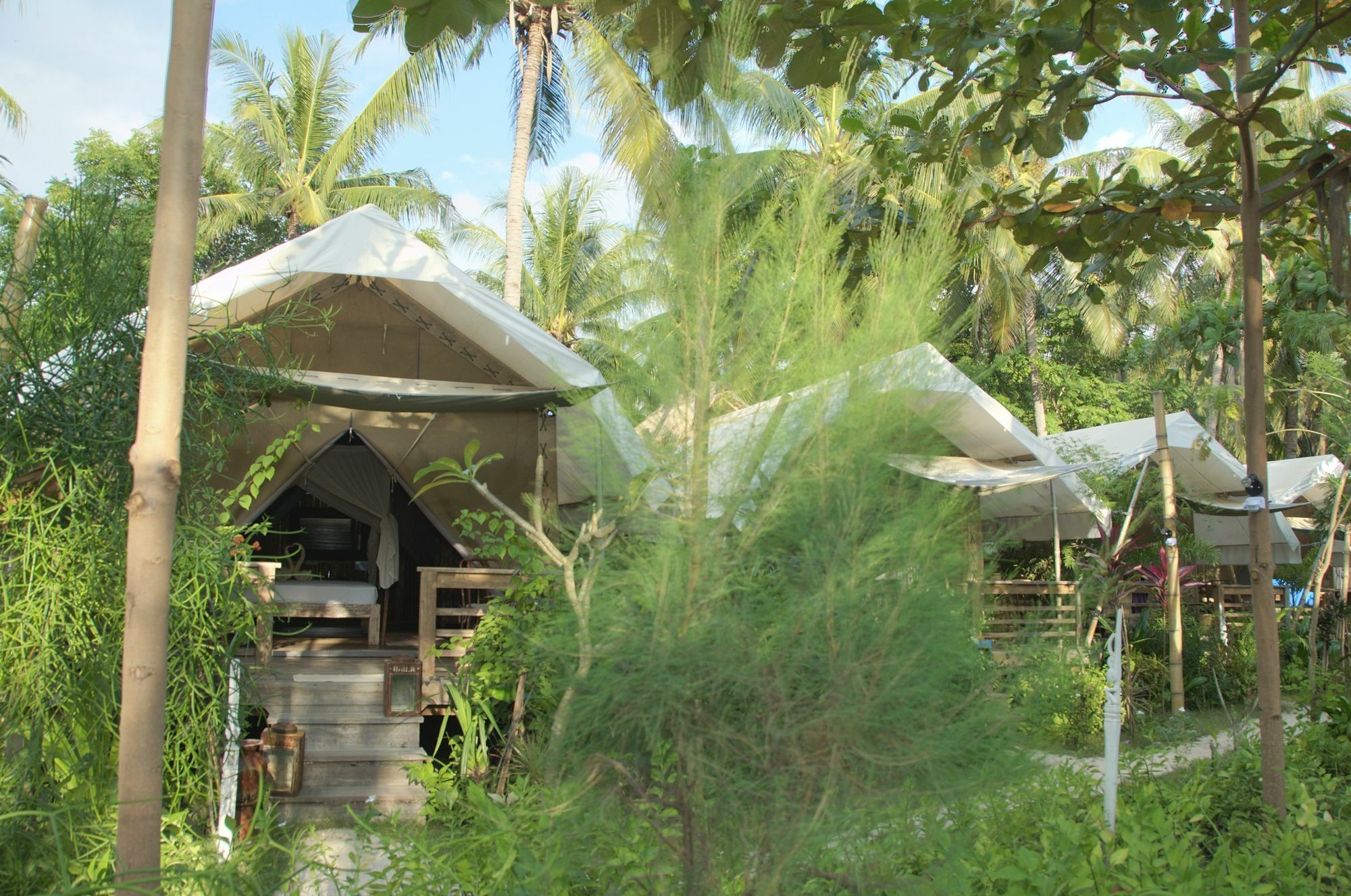 La Cocoteraie Ecolodge - Luxury Glamping Tents Джили Трауанган Екстериор снимка