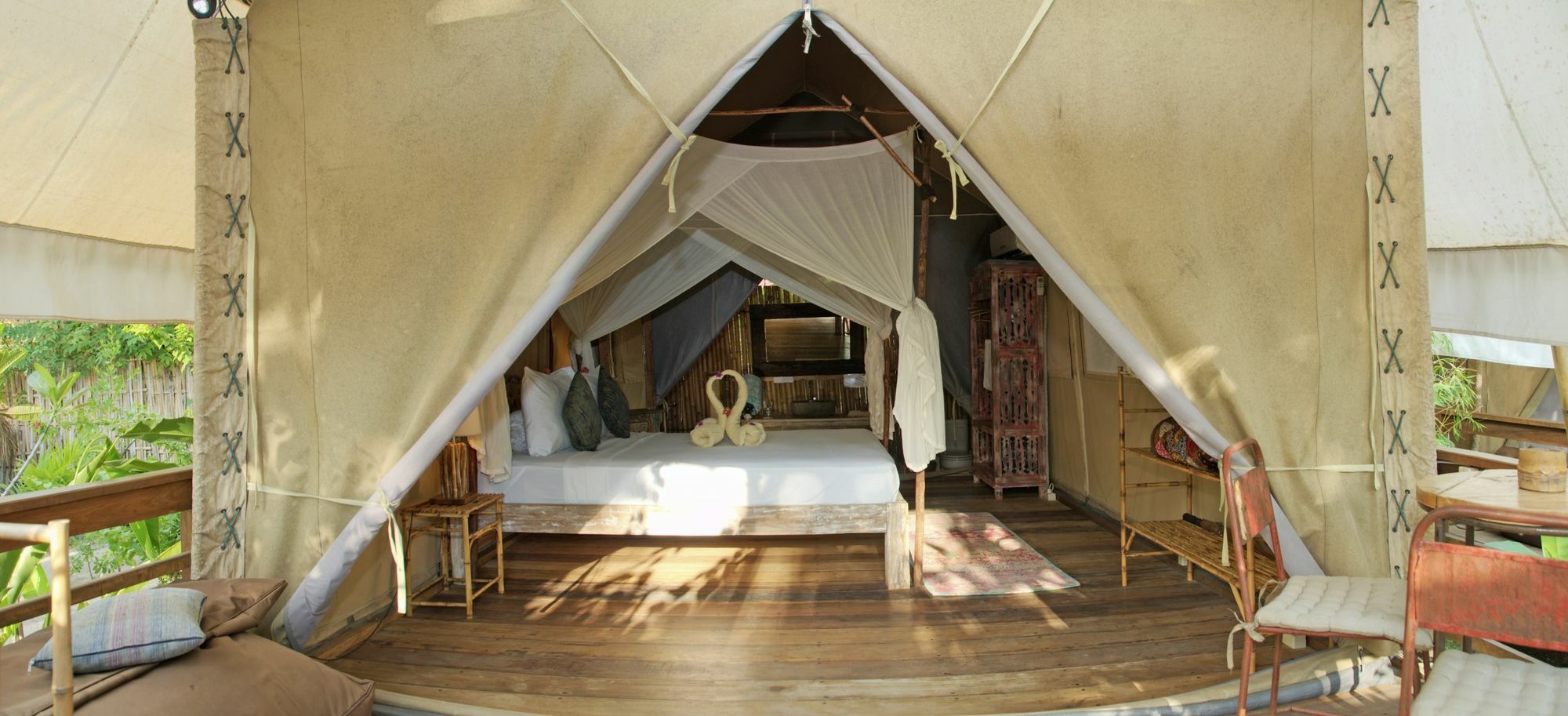 La Cocoteraie Ecolodge - Luxury Glamping Tents Джили Трауанган Екстериор снимка