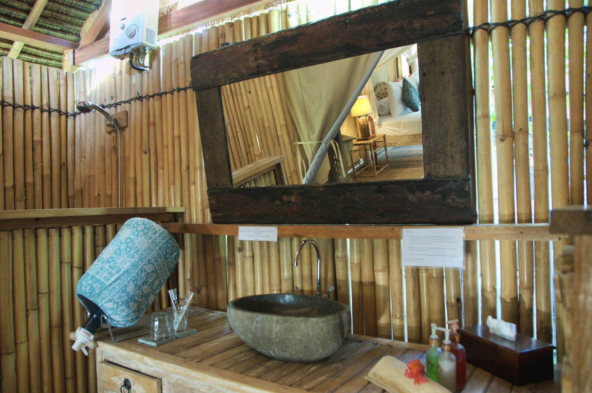 La Cocoteraie Ecolodge - Luxury Glamping Tents Джили Трауанган Екстериор снимка